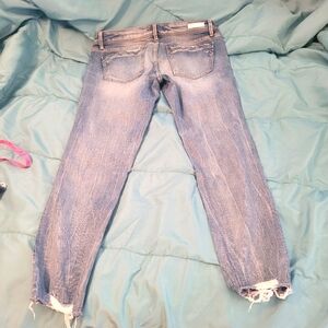 Buckle black ankle skinny size 29